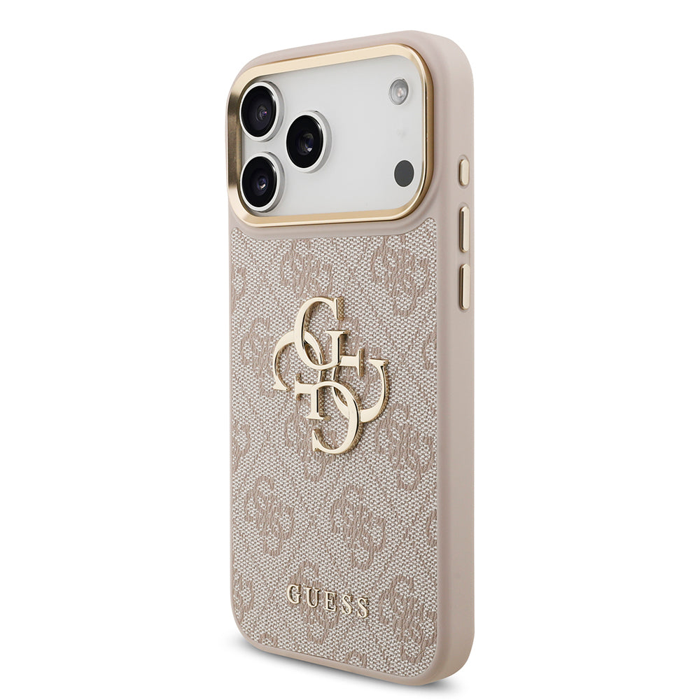 Guess iPhone 17 Pro Max Orjinal Lisanslı 4G Büyük Metal Logolu Kalın Askılı Kılıf Guess iPhone 17 Pro Max Orjinal Lisanslı 4G Büyük Metal Logolu Kalın Askılı Kılıf